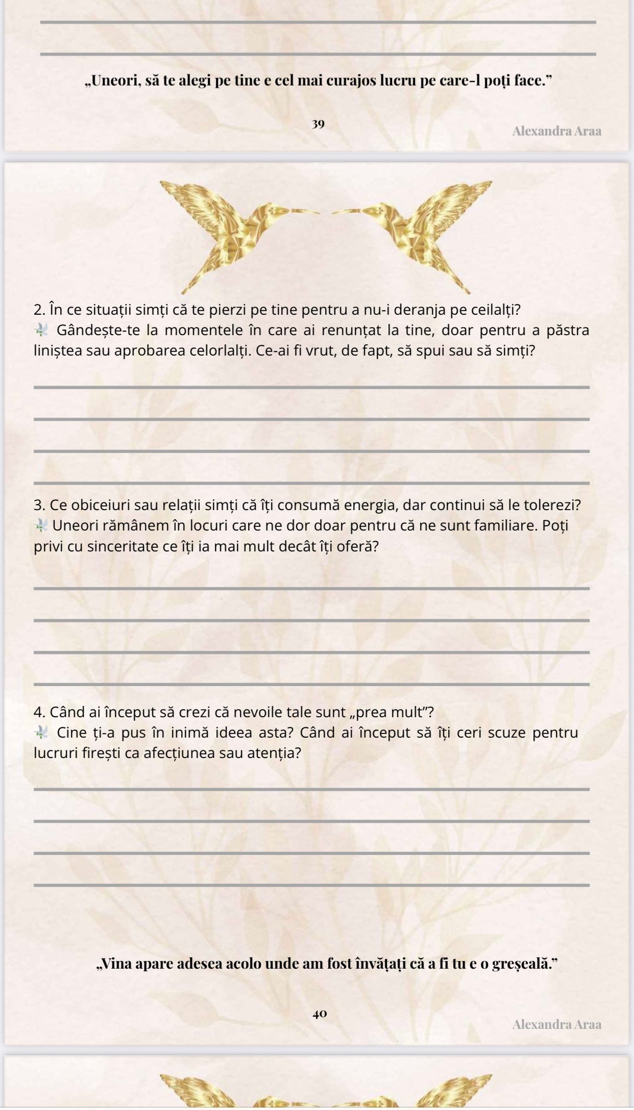 Jurnal ghidat de vindecare emoțională - Digital (PDF)